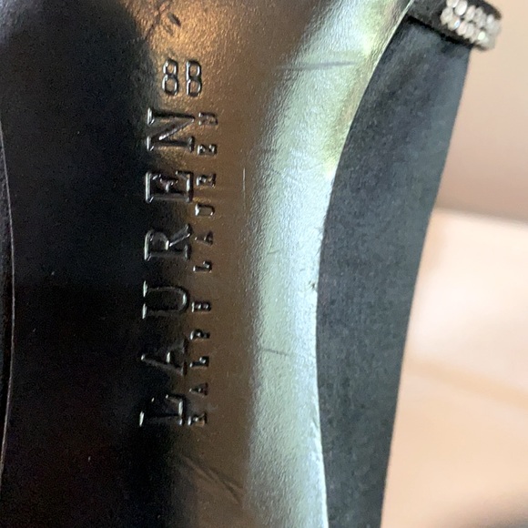 Ralph Lauren Rhinestone Heels - Picture 7 of 7